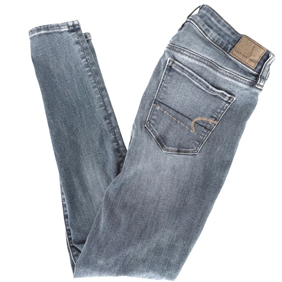 American Eagle Outfitters Denim - American Eagle Outfitters Womens Skinny Jeans Next Level Stretch Denim Size 4
